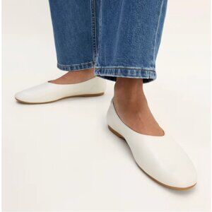 Everlane The Day Glove Flats - Bone